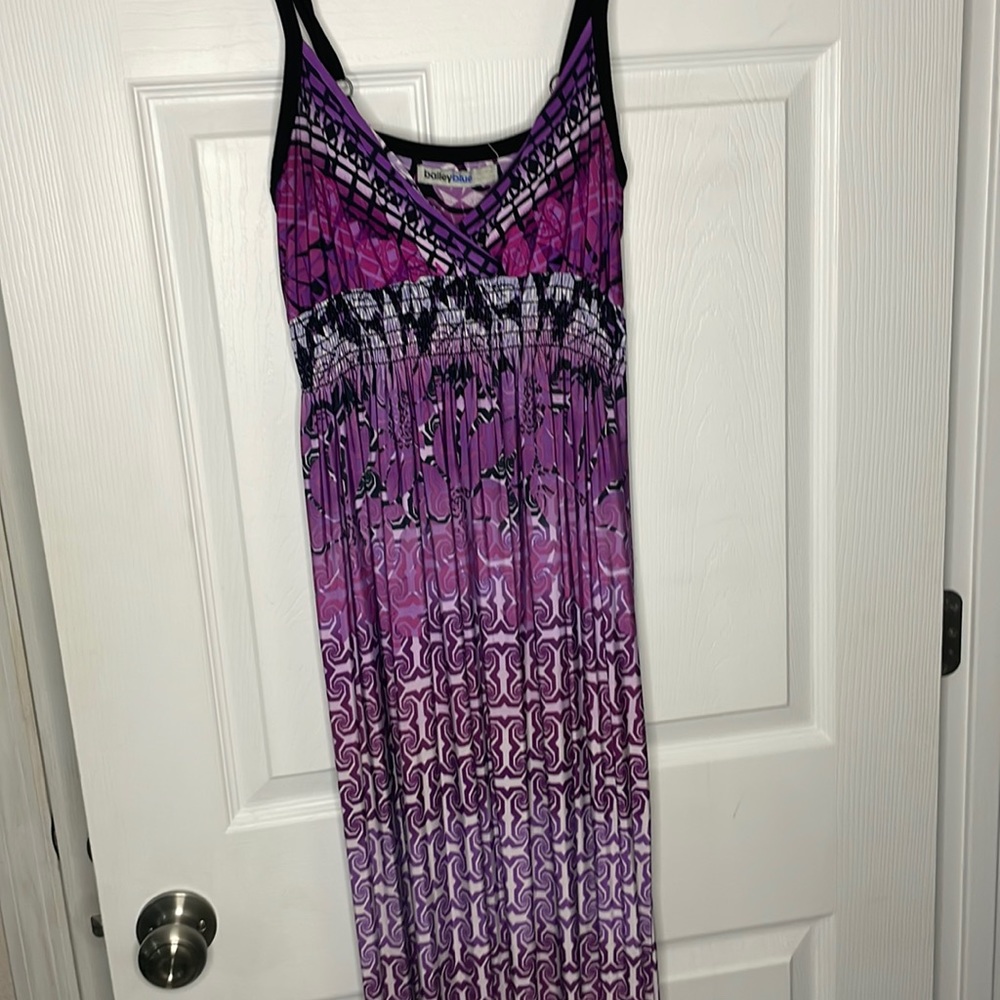 Spaghetti strap maxi dress